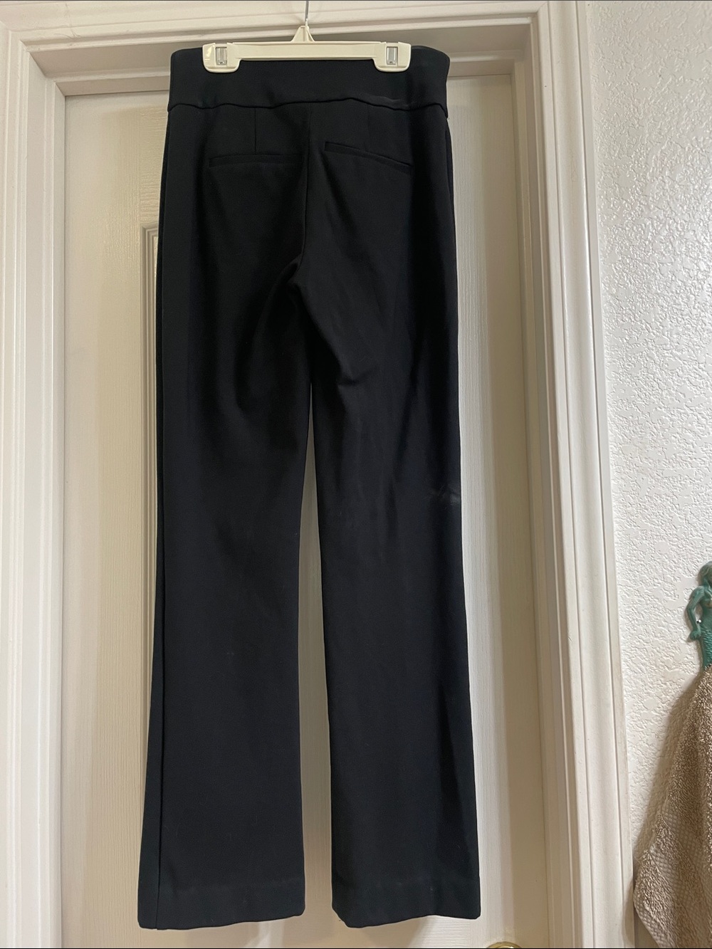 Express Women's Black Wide-Leg Pull-On Pants